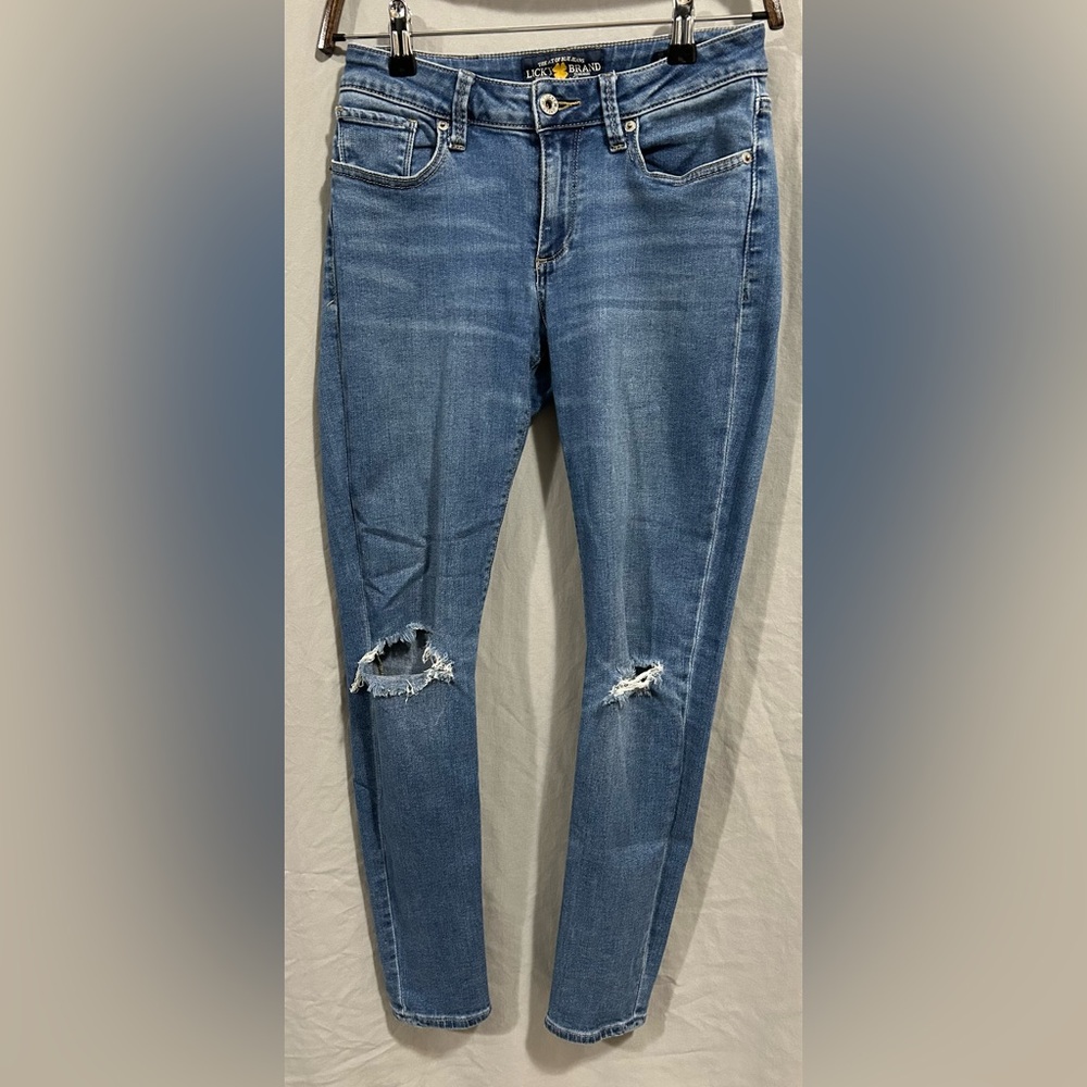 Lucky Brand Sasha Super Skinny Blue Jeans